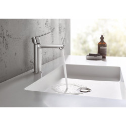 Grohe Mitigeur lavabo Lineare monocommande taille S chromé Grohe Kobleo