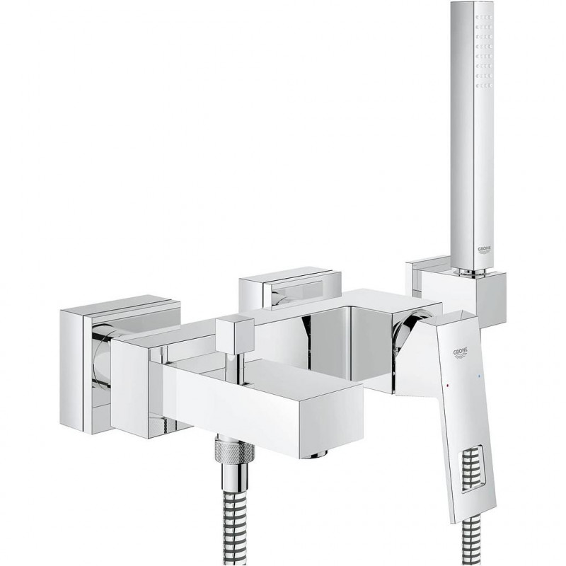 Grohe Mitigeur monocommande Eurocube 1/2" pour baignoire chromé Grohe Kobleo