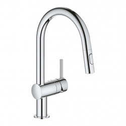 Grohe Mitigeur évier Minta monocommande bec orientable chromé Grohe Kobleo
