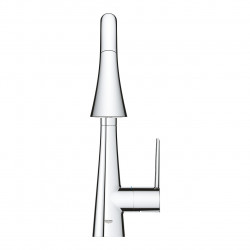 Grohe Mitigeur évier Zedra monocommande 3 jets bec pivotant chromé Grohe Kobleo Grohe Mitigeur évier Zedra monocommande 3 jets bec pivotant chromé Grohe Kobleo