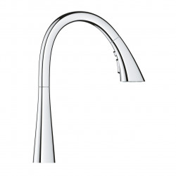 Grohe Mitigeur évier Zedra monocommande 3 jets bec pivotant chromé Grohe Kobleo Grohe Mitigeur évier Zedra monocommande 3 jets bec pivotant chromé Grohe Kobleo