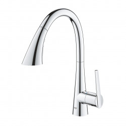 Grohe Mitigeur évier Zedra monocommande 3 jets bec pivotant chromé Grohe Kobleo Grohe Mitigeur évier Zedra monocommande 3 jets bec pivotant chromé Grohe Kobleo