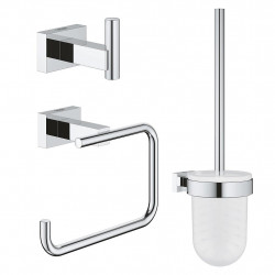 Grohe Set d'accessoires Essentials Cube 3 en 1 chromé Grohe Kobleo