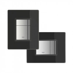 Grohe Plaque de commande Skate Cosmopolitan 156x197mm noir Grohe Kobleo Grohe Plaque de commande Skate Cosmopolitan 156x197mm noir Grohe Kobleo