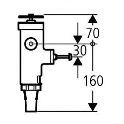 Grohe Robinet de chasse 43996000 pour WC Grohe Kobleo Grohe Robinet de chasse 43996000 pour WC Grohe Kobleo