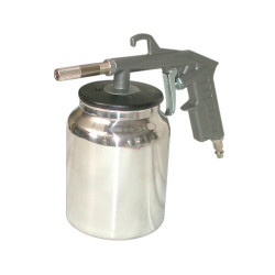 Lacme Pistolet de sablage à godet pneumatique 1L calibre sable 0,1-0,2 Lacme Kobleo
