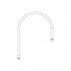 Delabie Flexible cuisine qualité alimentaire blanc 1,20m Delabie Kobleo Delabie Flexible cuisine qualité alimentaire blanc 1,20m Delabie Kobleo