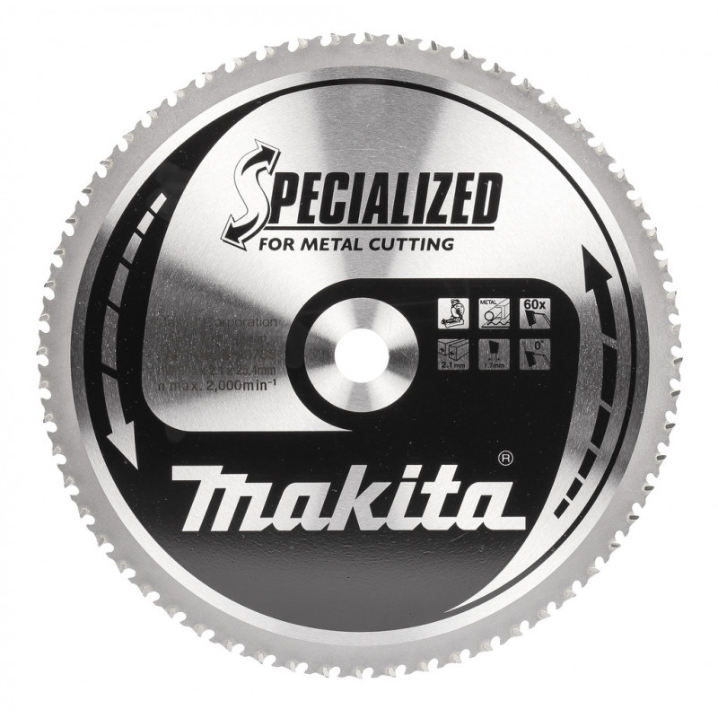 Makita Lame TCT Specialized métal B-09765 D305mm 25,4x2,1/1,7mm Makita Kobleo