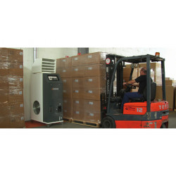 Sovelor Chauffage fixe F80 au fuel à combustion indirecte 79.88kW 7800m3/h Kobleo