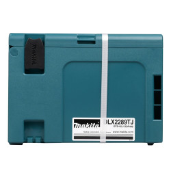 Makita Pack Perceuse visseuse et visseuse à chocs DLX2289TJ 18V coffret makpac3 Makita Kobleo