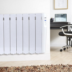 Haverland Radiateur à inertie RC12MS/C 1500W fluide caloporteur blanc Kobleo