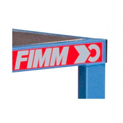 Fimm Servante d'atelier charge lourde 1000 kg 1200 x 800 mm 2 plateaux Kobleo