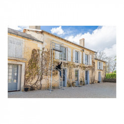 Hailo Echafaudage Hobbystep H7 hauteur travail 6m50 Hailo Kobleo