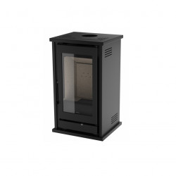 Solzaima Poêle à bois M1 Eco 7,3kW bûches 2kg/h Solzaima Kobleo