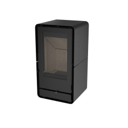 Solzaima Poêle à bois Tek Round Eco 7,3kW Solzaima Kobleo