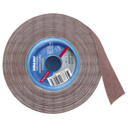 Sidamo Rouleau abrasif d'atelier 25mx38mm Gr40 corindon Sidamo Kobleo