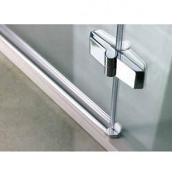 Samo Paroi douche d'angle ouverture pivotante 85-875cm Version droite Grand Kobleo