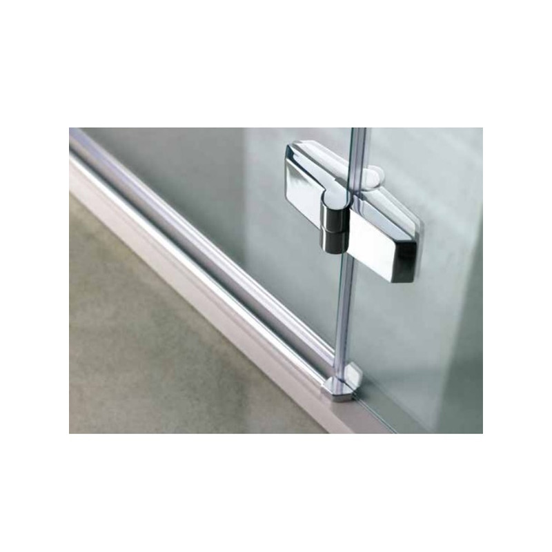 Samo Paroi douche d'angle ouverture pivotante 85-875cm Version droite Grand Kobleo Samo Paroi douche d'angle ouverture pivotante 85-875cm Version droite Grand Kobleo