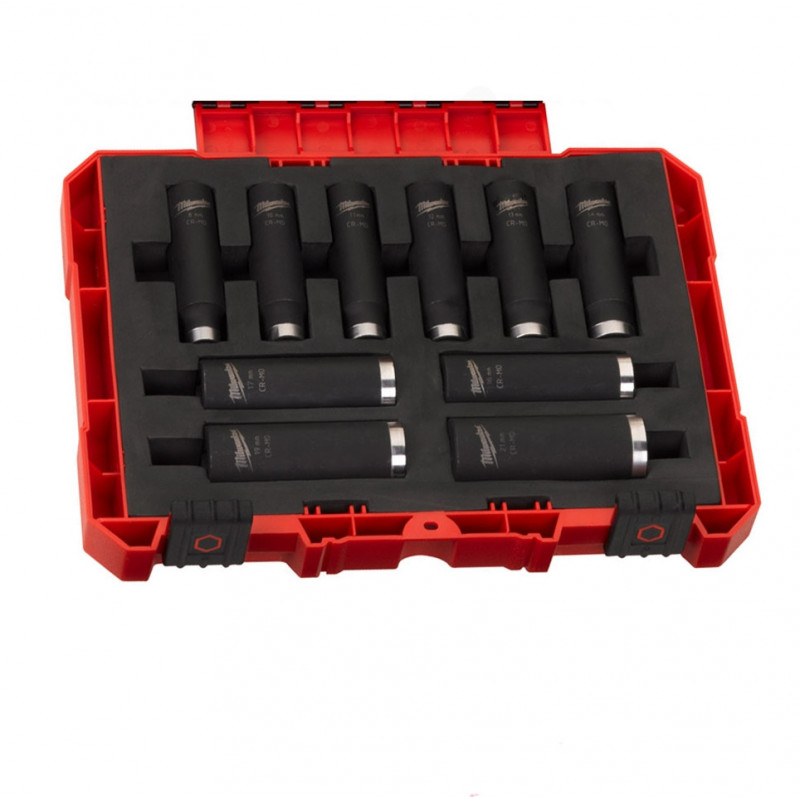 Milwaukee Coffret de 10 douilles 1/2 Shockwave Impact Duty 4932352861 Milwaukee Kobleo Milwaukee Coffret de 10 douilles 1/2 Shockwave Impact Duty 4932352861 Milwaukee Kobleo
