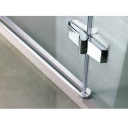 Samo Paroi douche d'angle ouverture pivotante 85-875cm Version gauche Grand Kobleo