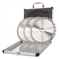 Scheppach Ensemble de 3 lames carbue D210x30/25.4x2.2mm Z24/48/60 Scheppach Kobleo