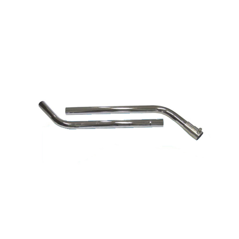Leman 2 tubes S métalliques 50cm D38mm Leman Kobleo Leman 2 tubes S métalliques 50cm D38mm Leman Kobleo