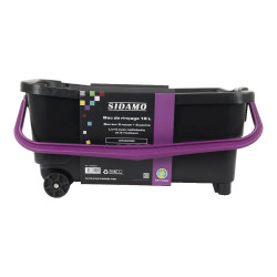 Sidamo Bac de rinçage 18L sur 2 roues Sidamo Kobleo