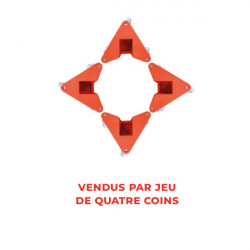 Stockman 4 Coins roulants AR100B aluminium 400kg dimensions utiles 50x65mm Kobleo