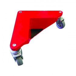 Stockman 4 Coins roulants AR100A aluminium 400kg dimensions utiles 65x65x90mm Kobleo