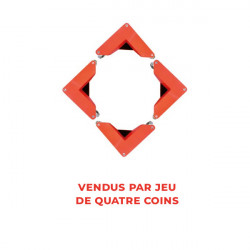 Stockman 4 Coins roulants AR100A aluminium 400kg dimensions utiles 65x65x90mm Kobleo