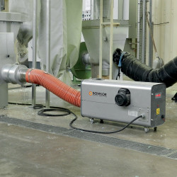 Sovelor Chauffage air pulsé ETV22 mobile électrique gainable 22,5kW 380V tri Kobleo