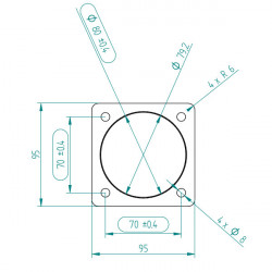 Solzaima Kit air extérieur D80mm Solzaima Kobleo