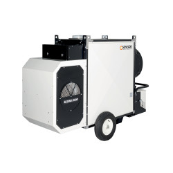 Sovelor Chauffage air pulsé mobile TITAN155 avec brûleur fuel 144,7kW 14m3/h Kobleo