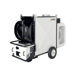 Sovelor Chauffage air pulsé mobile TITAN240 avec brûleur fuel 235,7kW 20m3/h Kobleo