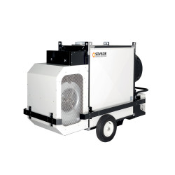 Sovelor Chauffage air pulsé mobile TITAN240 avec brûleur fuel 235,7kW 20m3/h Kobleo