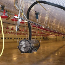 Sovelor Chauffage air pulsé CYNOX100GP brûleur gaz propane 94,6kW 7500m3/h Kobleo