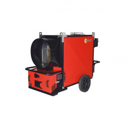 Sovelor Chauffage air pulsé mobile JUMBO155 avec brûleur au fuel 144,7kW Kobleo