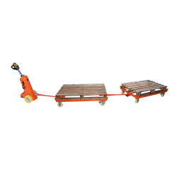 Stockman Rouleur de palette TP1208T 1000kg modèle avec timon Kobleo