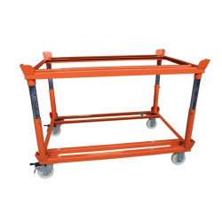 Stockman Rouleur de palette TP1208NH 1000kg hauteur réglable 6 positions Kobleo