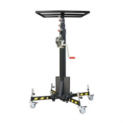 Stockman Elévateur lève-charge manuel LP125R 125kg hauteur 4560mm Kobleo