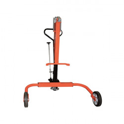 Stockman Chariot porte-fût DTW250 220L à rebord 250kg largeur 860mm Kobleo