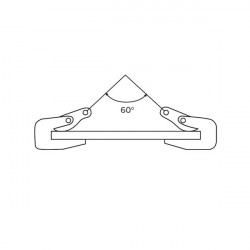 Stockman Pince à tôle PLB6 prise horizontale 6000kg Kobleo