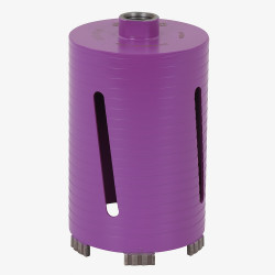 Sidamo Couronne diamantée à sec D112mm longueur 150 mm Sidamo Kobleo