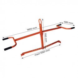 Stockman Porte bordure LH200 200kg ouverture maximum 1050mm Kobleo