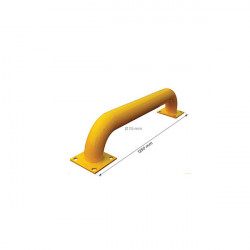 Stockman Poteau cylindrique et arceau de protection W178 hauteur totale 250mm Kobleo