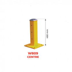 Stockman Poteau et lisse de protection W809 poteau ht 480mm centre Kobleo
