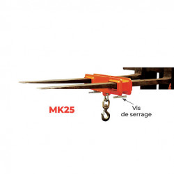 Stockman Potence MK25 pour chariot élévateur 2500kg Kobleo