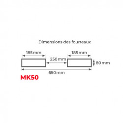 Stockman Potence MK50 pour chariot élévateur 5000kg Kobleo