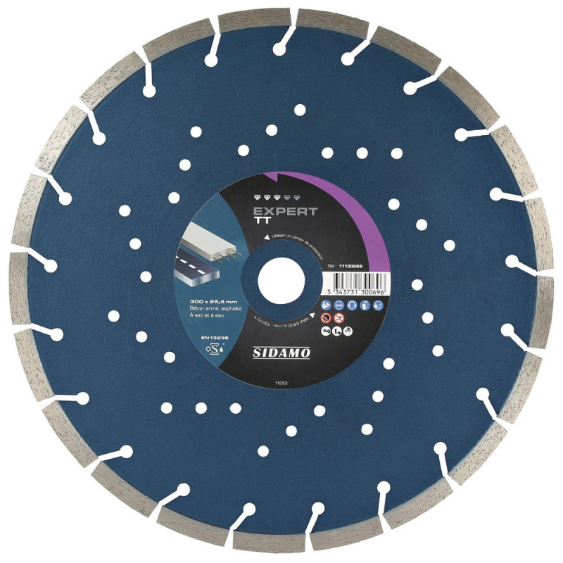 Sidamo Disque diamant Expert TT D350x20x3,2mm Sidamo Kobleo