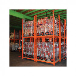 Stockman Rack mobile de stockage RMC1200 empilable 1800kg chandelles 1219mm Kobleo